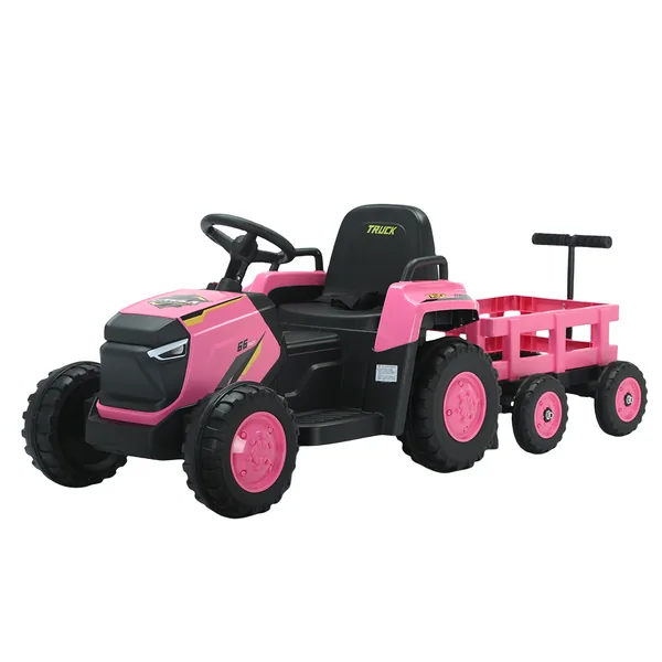 Electric Tractor Ride-On with Trailer
