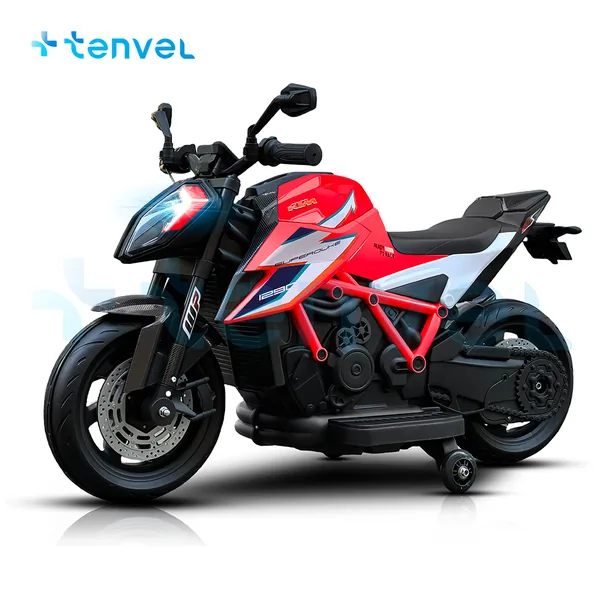 KTM-Licensed Electric Motorcycle Ride-On with Twist-Grip Throttle