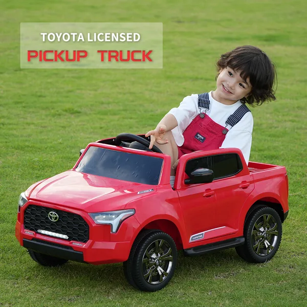 Electric Pickup Ride-On Tacoma Style Truck