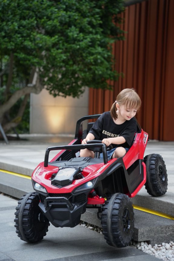 Electric ATV Ride-On Two-Seat Beach Buggy UTV