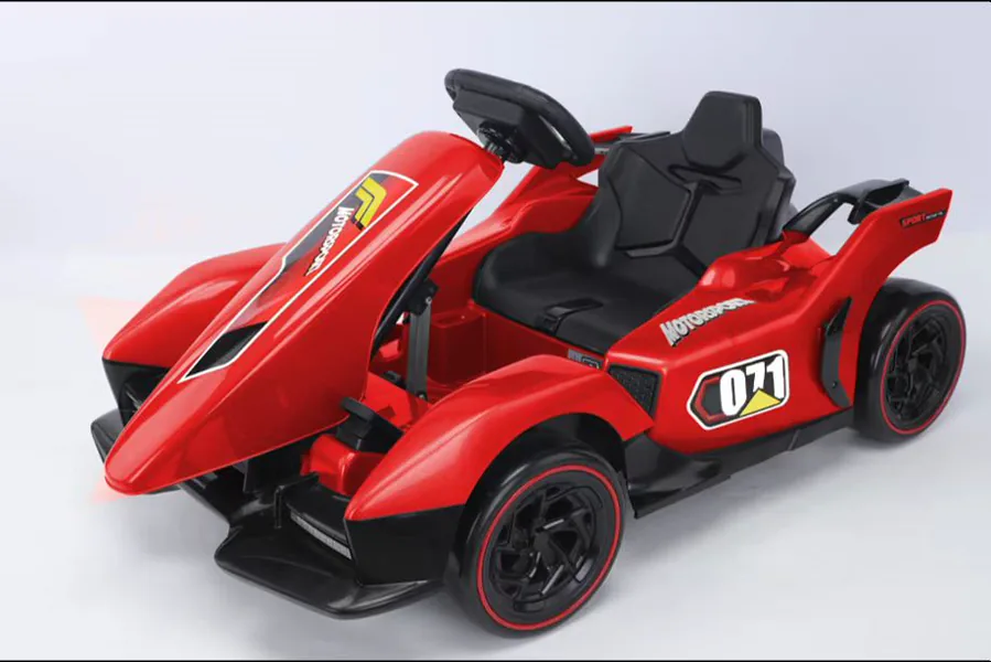 Electric Drift Ride-On Car with Adjustable Steering Wheel
